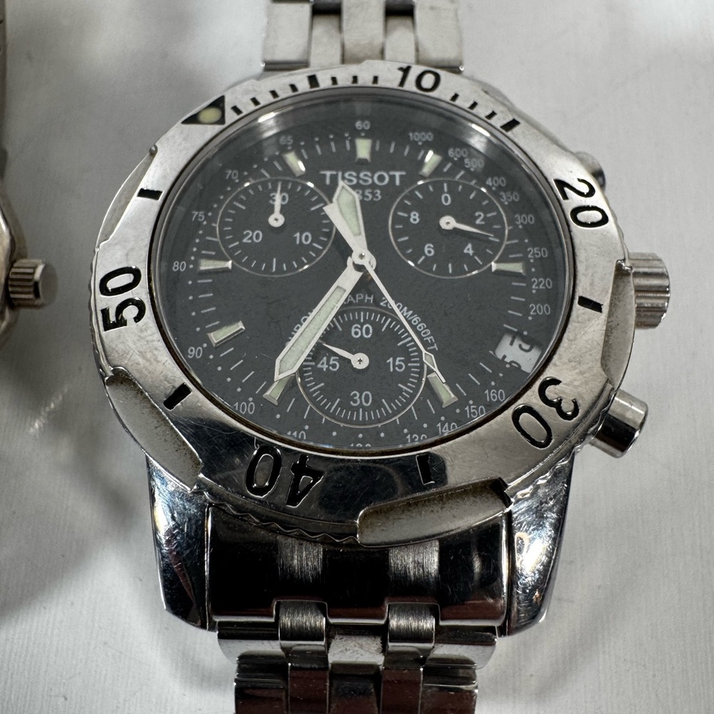 Tissot PRS200 Chronograph + Nike Quartz Watch Lot | Working | Great Deal - Picture 3 of 7